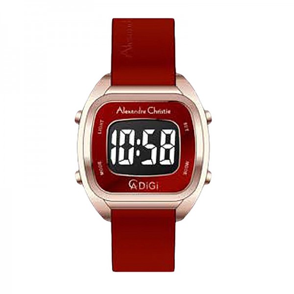 Alexandre Christie AC DIGI 9335 Rosegold Red LHRRGRE